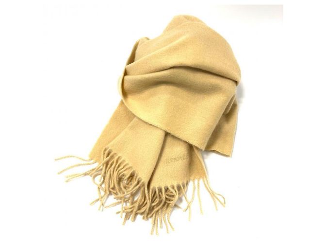 Hermès Stola in cashmere beige Hermes - vista 7