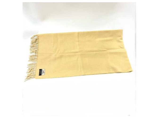 Hermès Stola in cashmere beige Hermes - vista 8