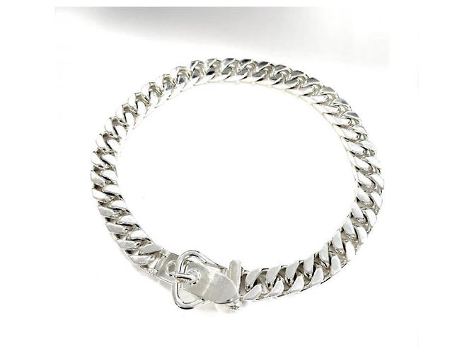 Hermès Colar Hermes Boucles Sellier em Silver - vista 2
