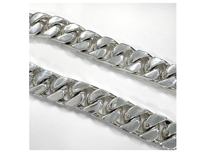 Hermès Colar Hermes Boucles Sellier em Silver - vista 4
