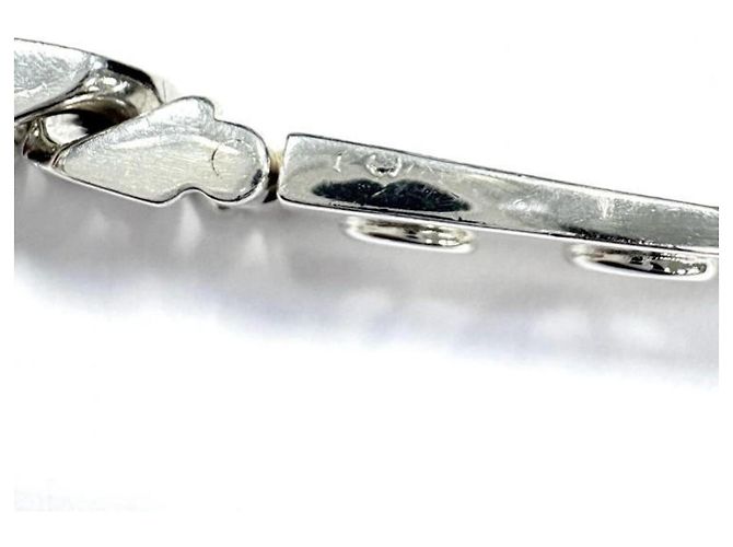 Hermès Colar Hermes Boucles Sellier em Silver - vista 8