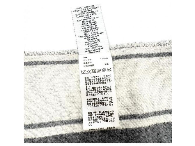 Hermès Bufanda/Estola Hermes Cashmere Clé de H - vista 5