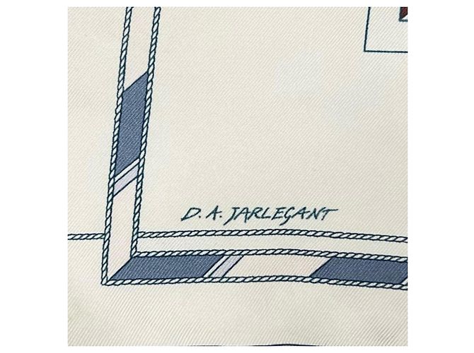 Silk In Hermès Foulard di seta Hermes Voyage au Long Cours - vista 7