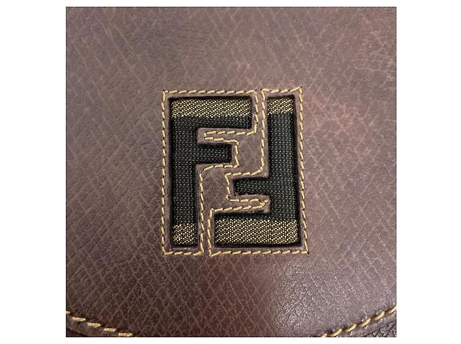 Fendi Pecan Shoulder Bag - view 12