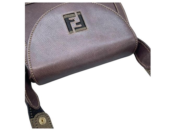 Fendi Pecan Shoulder Bag - view 6