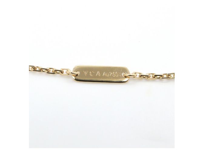 Van Cleef & Arpels Vintage Alhambra Halskette aus Perlmutt - Ansicht 3
