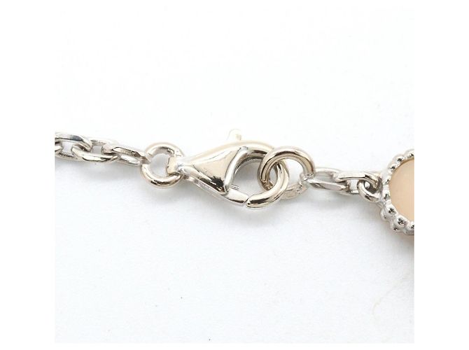 Bracciale Van Cleef & Arpels Vintage Alhambra Opale Rosa 5P - vista 5