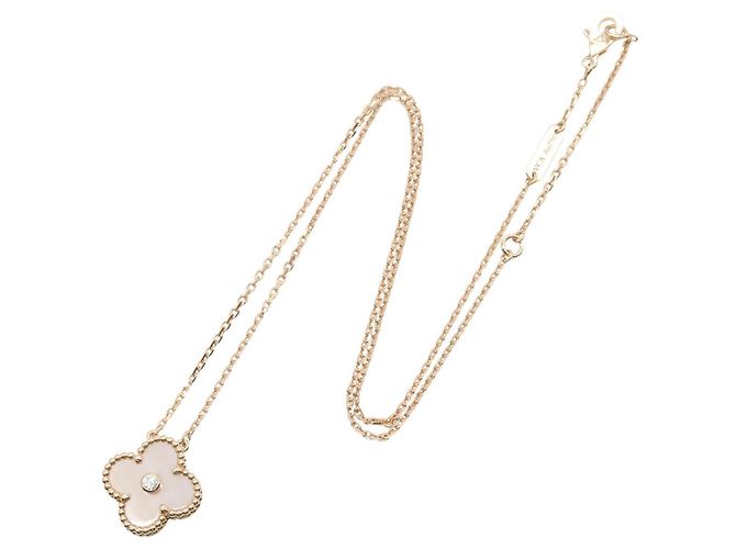 Collana Van Cleef & Arpels Vintage Alhambra 1PD - vista 2