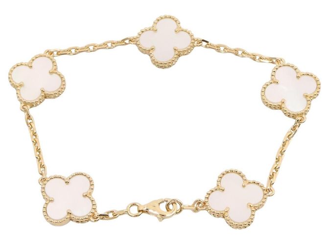 Bracciale con Charm Vintage Alhambra Van Cleef & Arpels - vista 2