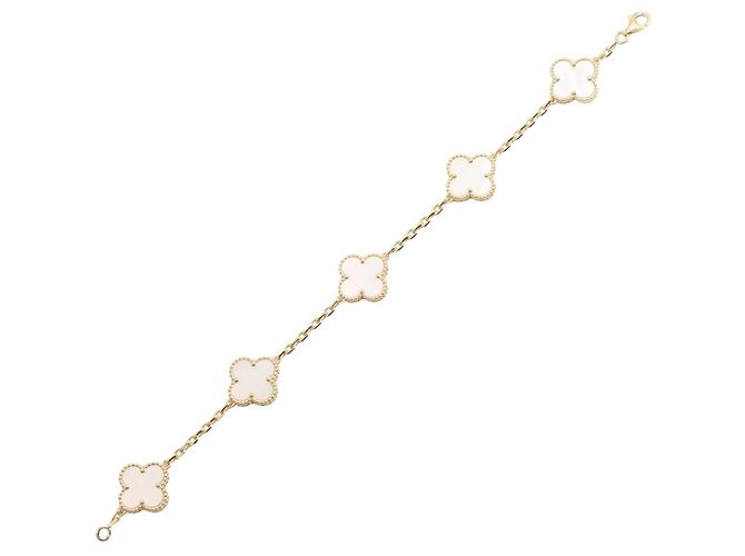 Bracciale con Charm Vintage Alhambra Van Cleef & Arpels - vista 3