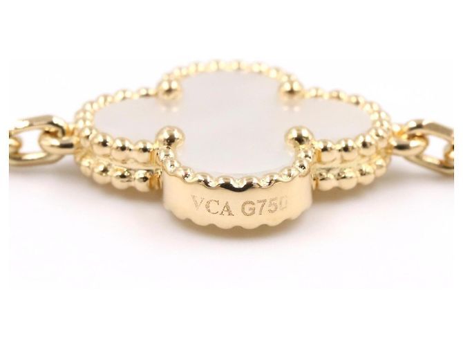 Bracciale con Charm Vintage Alhambra Van Cleef & Arpels - vista 4
