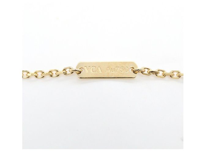 Van Cleef & Arpels Vintage Alhambra Onyx Halskette - Ansicht 3
