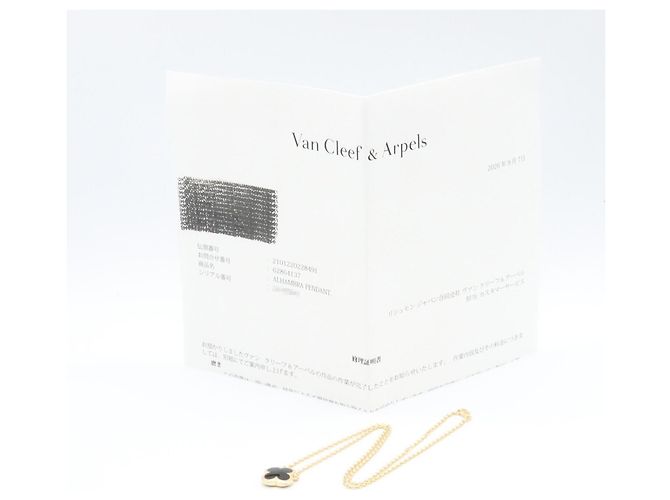 Van Cleef & Arpels Pure Alhambra Onyx Halskette - Ansicht 6