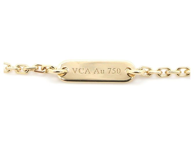 Van Cleef & Arpels Vintage Alhambra Karneol Halskette - Ansicht 3