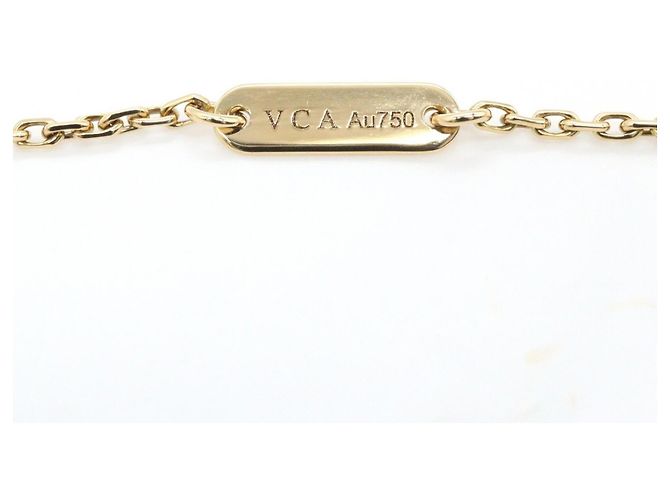 Van Cleef & Arpels Vintage Alhambra Karneol Halskette - Ansicht 3