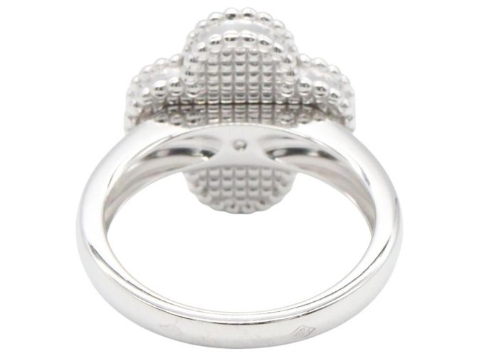 Van Cleef & Arpels Vintage Alhambra Ring aus Perlmutt - Ansicht 3