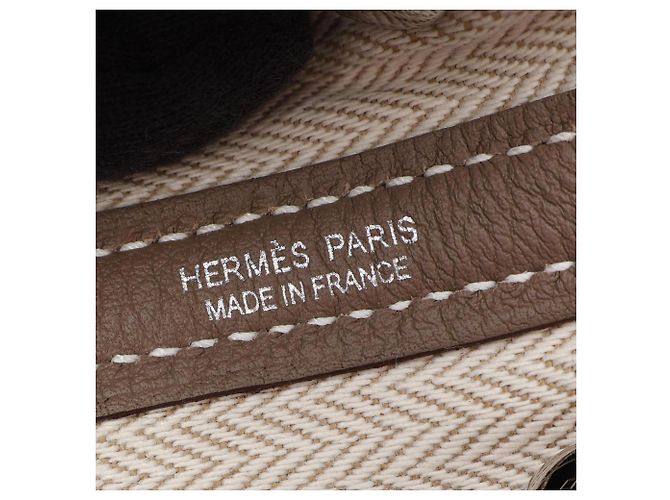 Hermès Borsa Hermes Neo Garden 23 in Etoupe Gray - vista 4