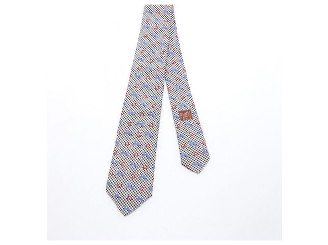 Hermès Gravata de seda Hermes - vista 2