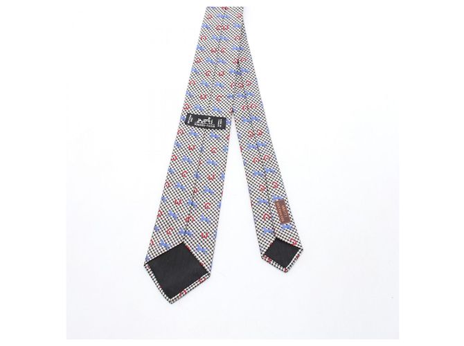 Hermès Gravata de seda Hermes - vista 3