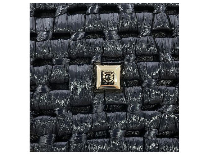 Bolso Salvatore Ferragamo Studio de rafia - vista 10