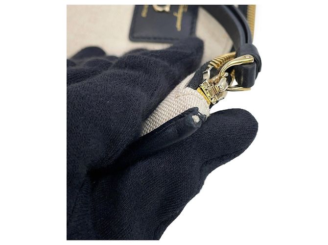 Bolso Salvatore Ferragamo Studio de rafia - vista 13