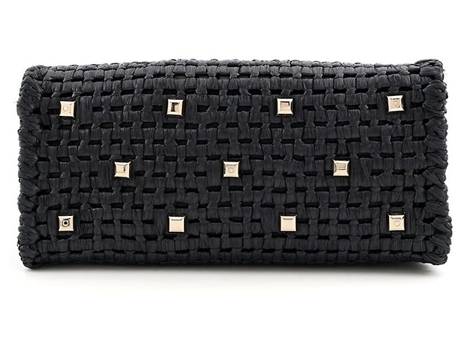 Bolso Salvatore Ferragamo Studio de rafia - vista 3