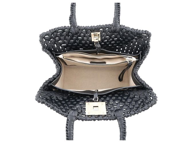 Bolso Salvatore Ferragamo Studio de rafia - vista 5