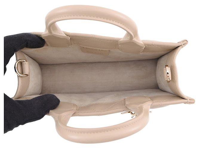 Borsa a mano Christian Dior Macro Cannage Book Tote Mini - vista 6
