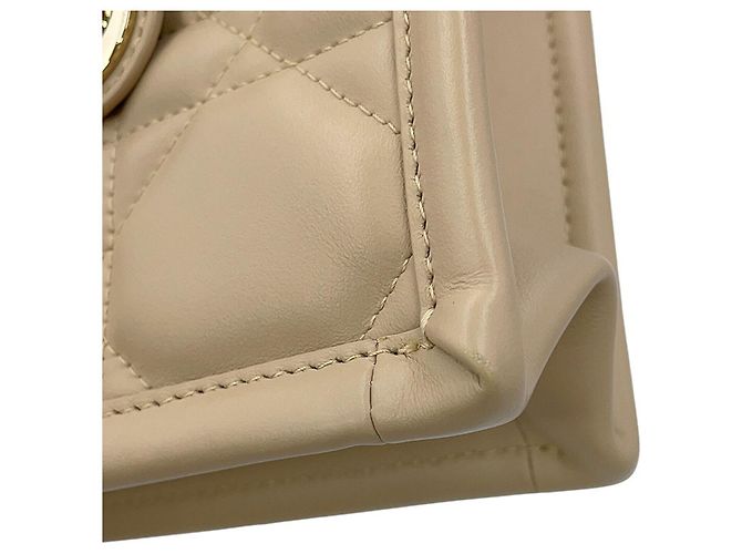 Borsa a mano Christian Dior Macro Cannage Book Tote Mini - vista 7