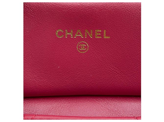 Borsa a tracolla Chanel Matelassé in pelle d'agnello - vista 16