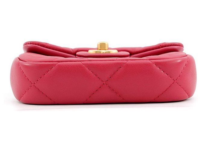 Borsa a tracolla Chanel Matelassé in pelle d'agnello - vista 3