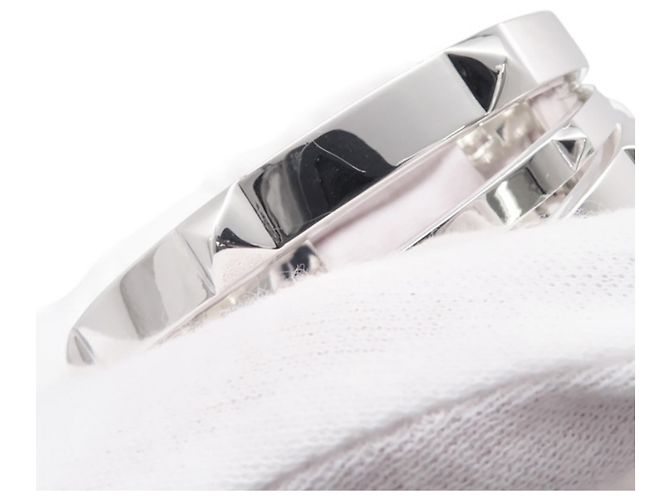 Hermès Brazalete Hermes Clou de H Plata - vista 4