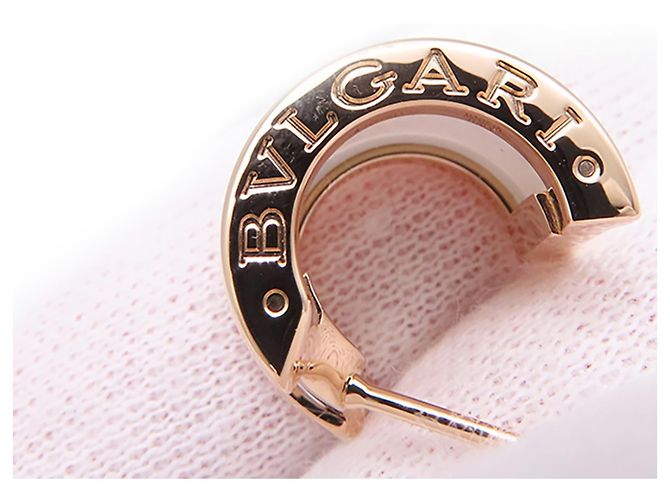 Bulgari Orecchini a cerchio Bvlgari B.zero1 - vista 6