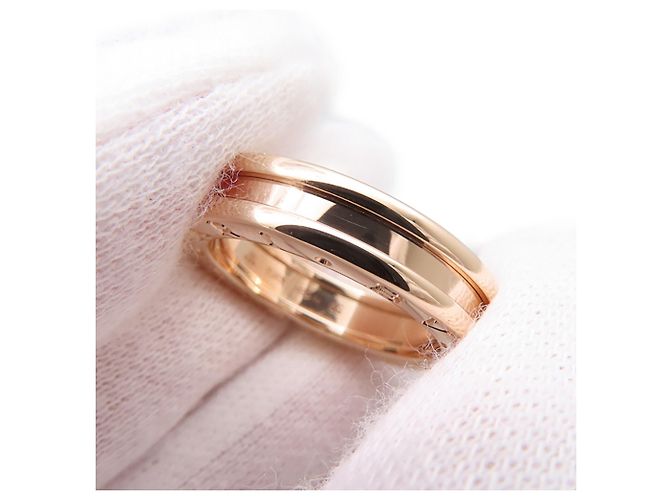 Bulgari Anello Bvlgari B.zero1 in Oro Rosa 18K - vista 6