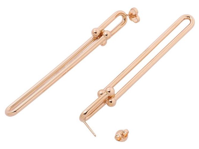Autre Marque Orecchini Tiffany & Co. HardWear Double Long Link - vista 3