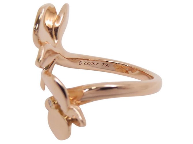 Anello Cartier Caresse d'Orchidées Pars Diamanti - vista 10