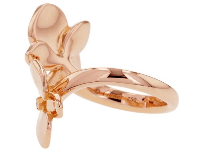 Anello Cartier Caresse d'Orchidées Pars Diamanti - vista 2