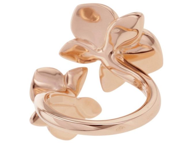 Anello Cartier Caresse d'Orchidées Pars Diamanti - vista 3