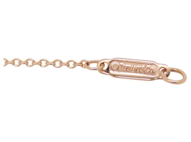 Autre Marque Collana Heart Lock di Tiffany & Co. in oro rosa 18K - vista 12