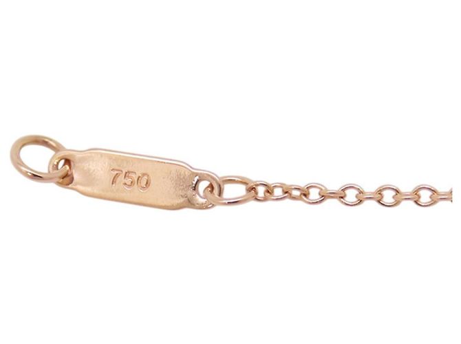 Autre Marque Collana Heart Lock di Tiffany & Co. in oro rosa 18K - vista 13