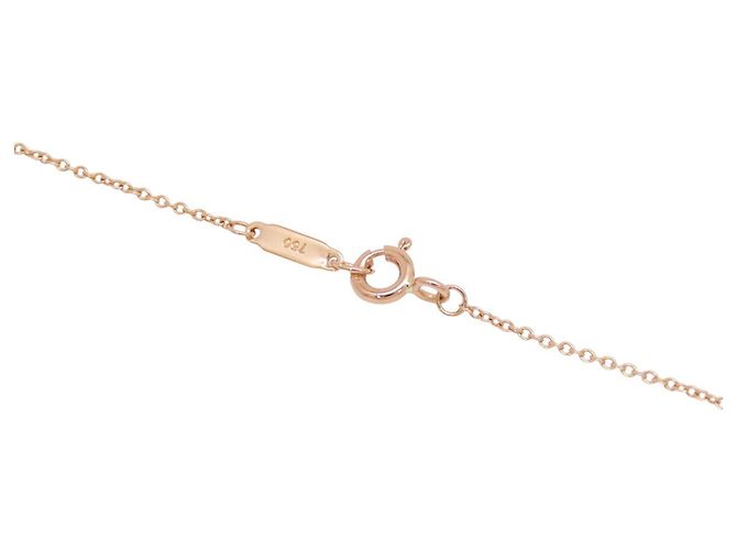 Autre Marque Collana Heart Lock di Tiffany & Co. in oro rosa 18K - vista 5