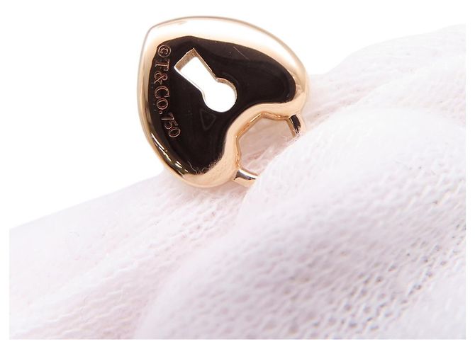 Autre Marque Collana Heart Lock di Tiffany & Co. in oro rosa 18K - vista 7