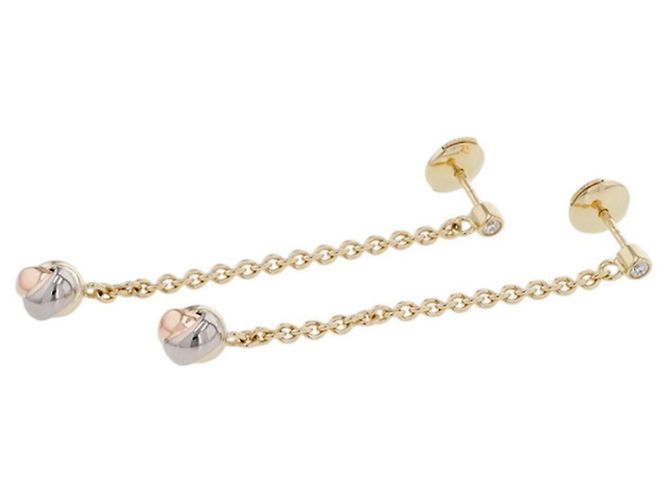 Cartier Baby Trinity Diamant-Ohrringe - Ansicht 2