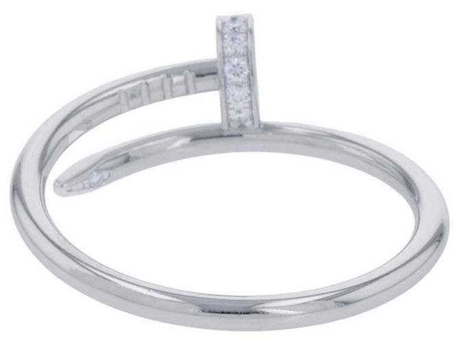 Cartier Juste un Clou Bandring aus 18K Weißgold - Ansicht 3