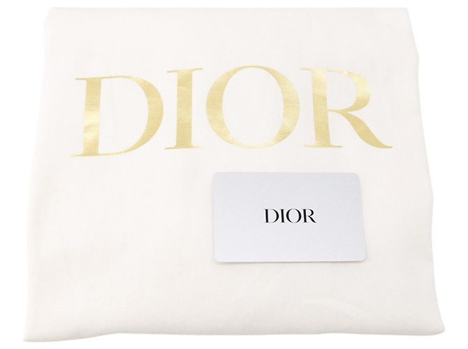 Borsa Book Tote in denim Christian Dior - vista 9