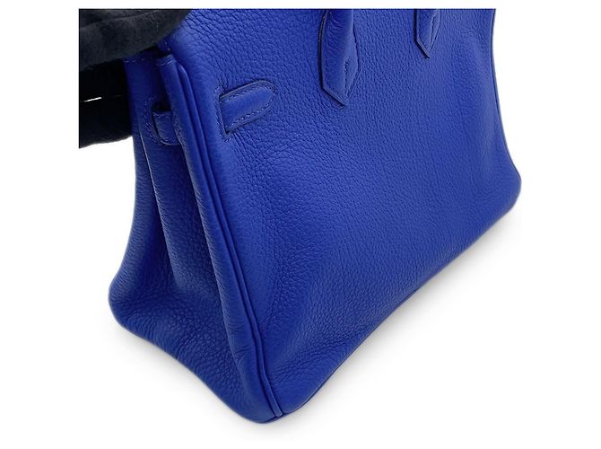Hermès Hermes Birkin 25 Handtasche in Blue Royal - Ansicht 10