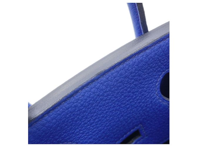 Hermès Hermes Birkin 25 Handtasche in Blue Royal - Ansicht 11