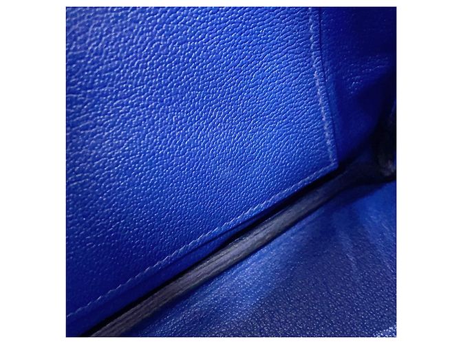 Hermès Hermes Birkin 25 Handtasche in Blue Royal - Ansicht 13