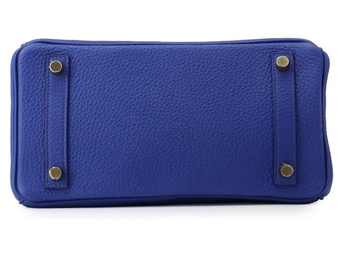 Hermès Hermes Birkin 25 Handtasche in Blue Royal - Ansicht 3