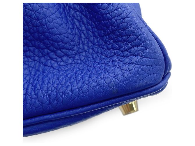 Hermès Hermes Birkin 25 Handtasche in Blue Royal - Ansicht 8